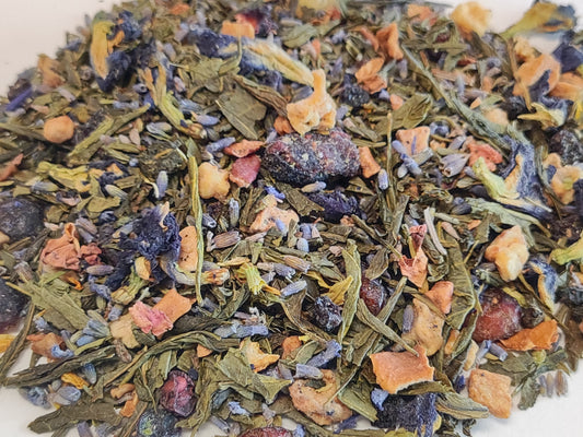 Blueberry Lavender Green Tea